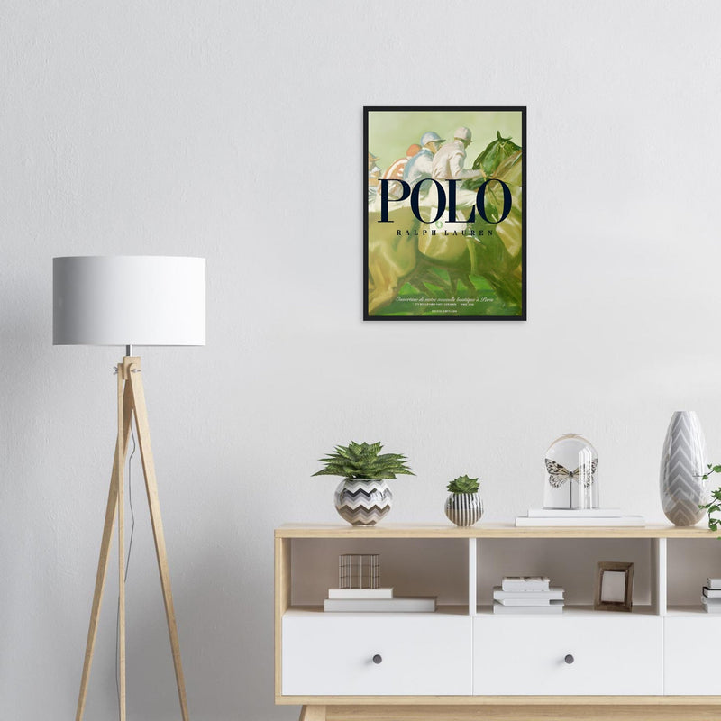Polo Ralph Lauren Paris Vintage Poster Ad