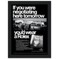 Rolex Datejust Geneva Vintage Poster Ad