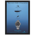 Rolex Deepsea Vintage Poster Ad