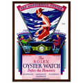 Rolex Amphibious Oyster Vintage Poster