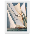 Polo Ralph Lauren Vintage Ad Poster - Polo Blue