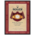 Rolex Oyster-Perpetual Vintage Poster Ad