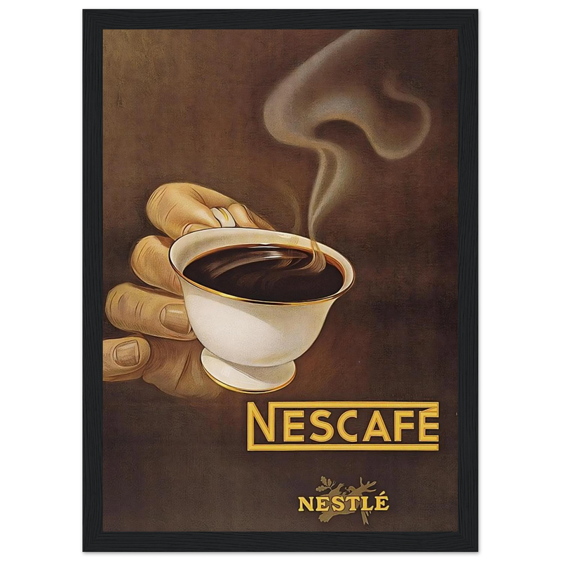 Nestle Nescafe Vintage Poster