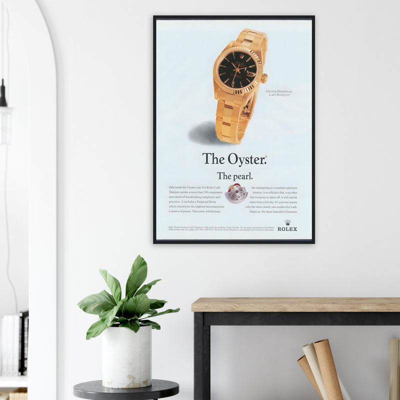 Rolex The Oyster Vintage Poster Ad