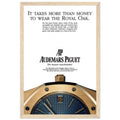 Audemars Piguet Master Watchmaker Vintage Poster Ad