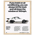 Porsche All New 911 Vintage Poster