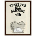 The North Face All Season Vintage Poster