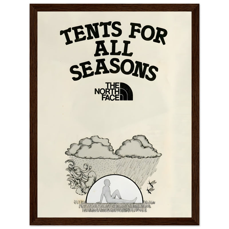 The North Face All Season Vintage Poster