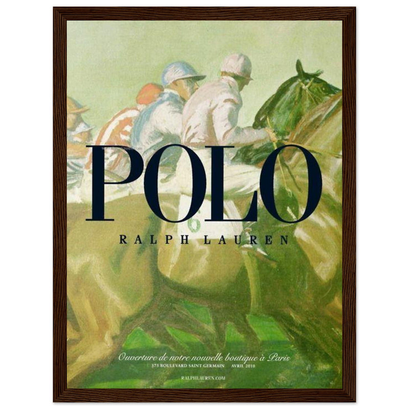 Polo Ralph Lauren Paris Vintage Poster Ad