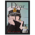 Dior Eau Sauvage Captain Vintage Poster
