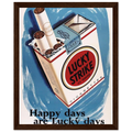 Lucky Strike Vintage Poster - Happy Days