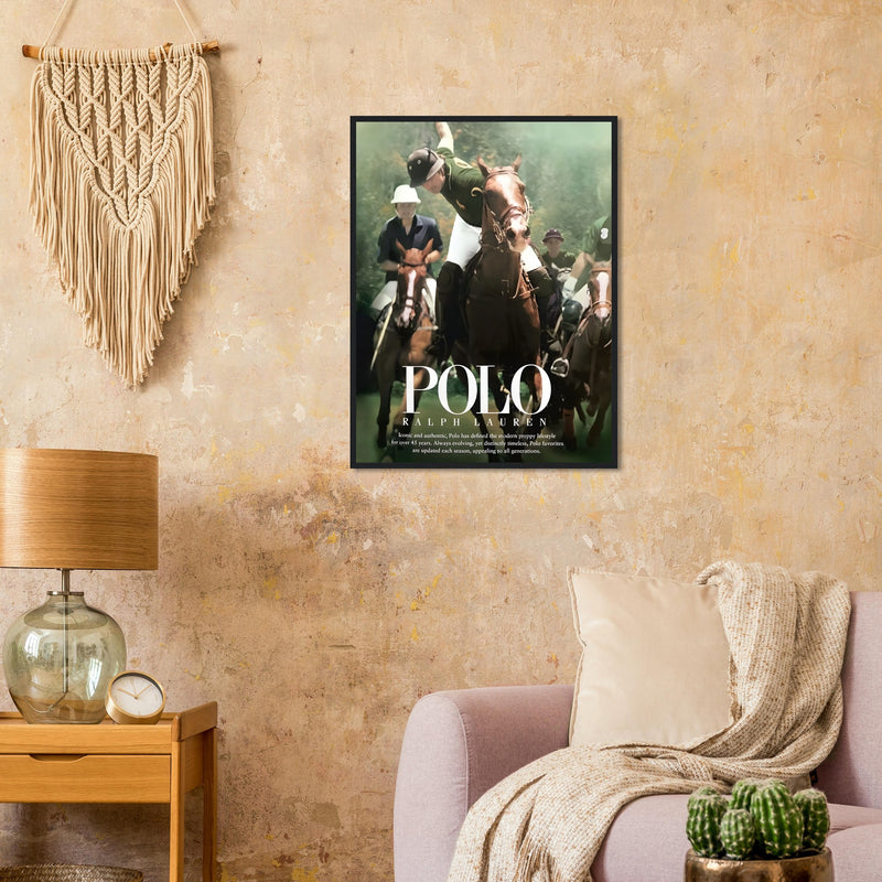 Polo Ralph Lauren Iconic Vintage Poster