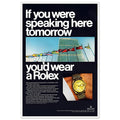 Rolex Day-Date UN Vintage Poster Ad