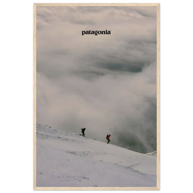 Patagonia Mountain Toppers Vintage Poster Ad