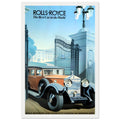Rolls-Royce Best Car In The World Vintage Poster Ad