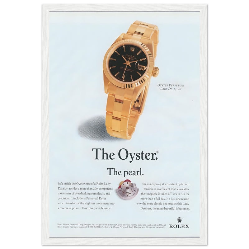 Rolex The Oyster Vintage Poster Ad