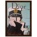 Dior Eau Sauvage Captain Vintage Poster
