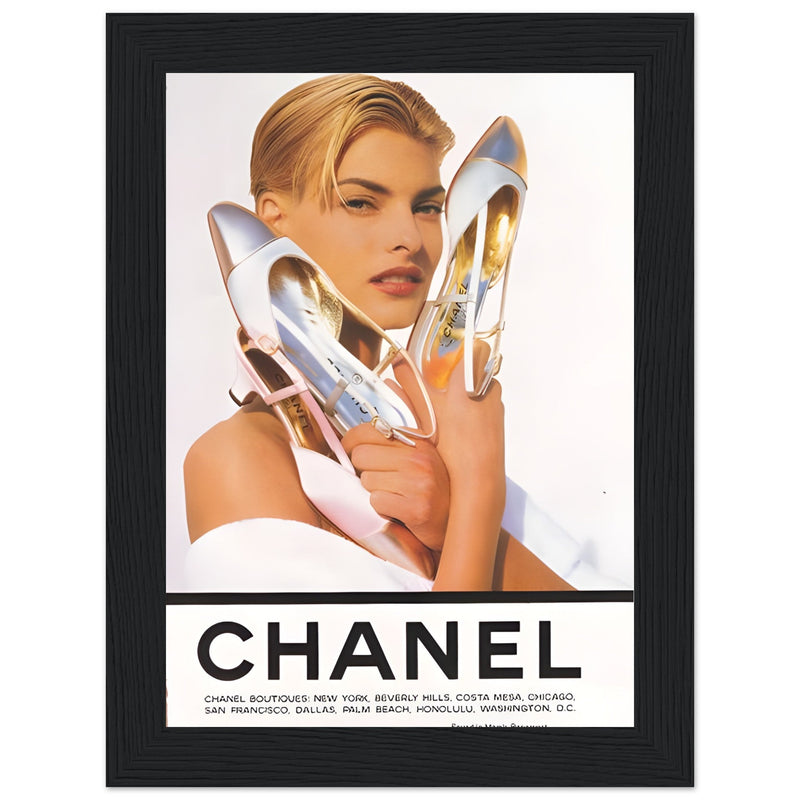 Chanel Vintage Poster Ad