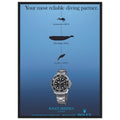 Rolex Deepsea Vintage Poster Ad