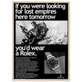 Rolex Submariner Vintage Poster Ad