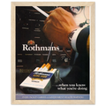 Rothmans Vintage Poster Ad - Rothman Kingsize