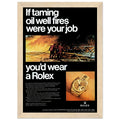 Rolex Day-Date Vintage Poster Ad