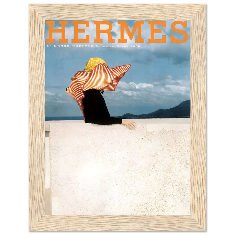 Hermes Le Monde Vintage Poster