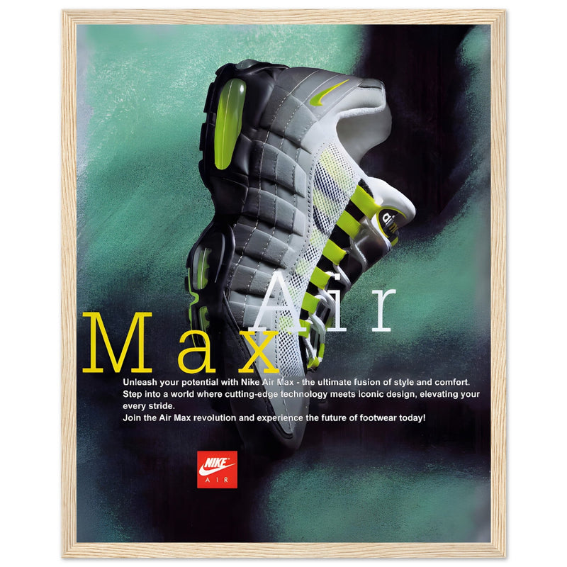 Nike Air Max Vintage Poster Ad