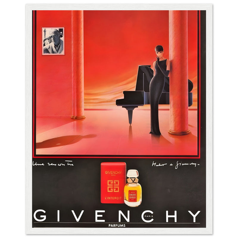 Givenchy Parfums Vintage Poster Ad
