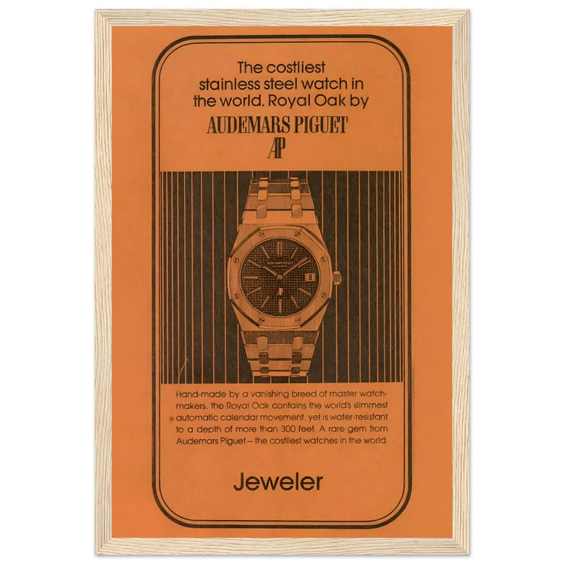 Audemars Piguet Royal Oak Vintage Poster Ad