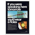 Rolex Day-Date UN Vintage Poster Ad