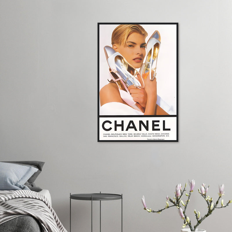 Chanel Vintage Poster Ad