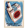 Lucky Strike Vintage Poster - Happy Days