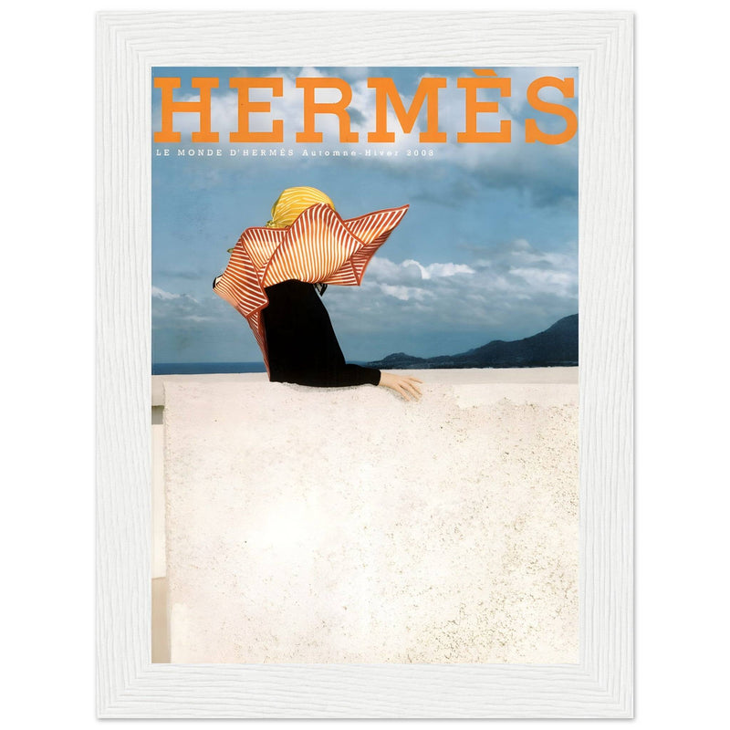 Hermes Le Monde Vintage Poster
