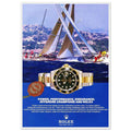 Rolex Submariner Offshore Champions Vintage Poster Ad