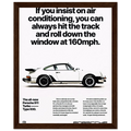 Porsche All New 911 Vintage Poster