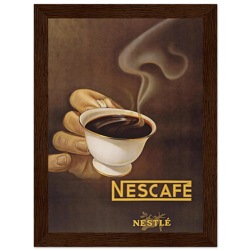 Nestle Nescafe Vintage Poster