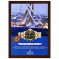 Rolex Submariner Offshore Champions Vintage Poster Ad