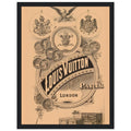 Louis Vuitton London Paris Vintage Poster Ad