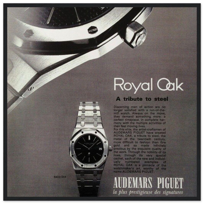 Audemars Piguet Royal Oak Vintage Poster Ad