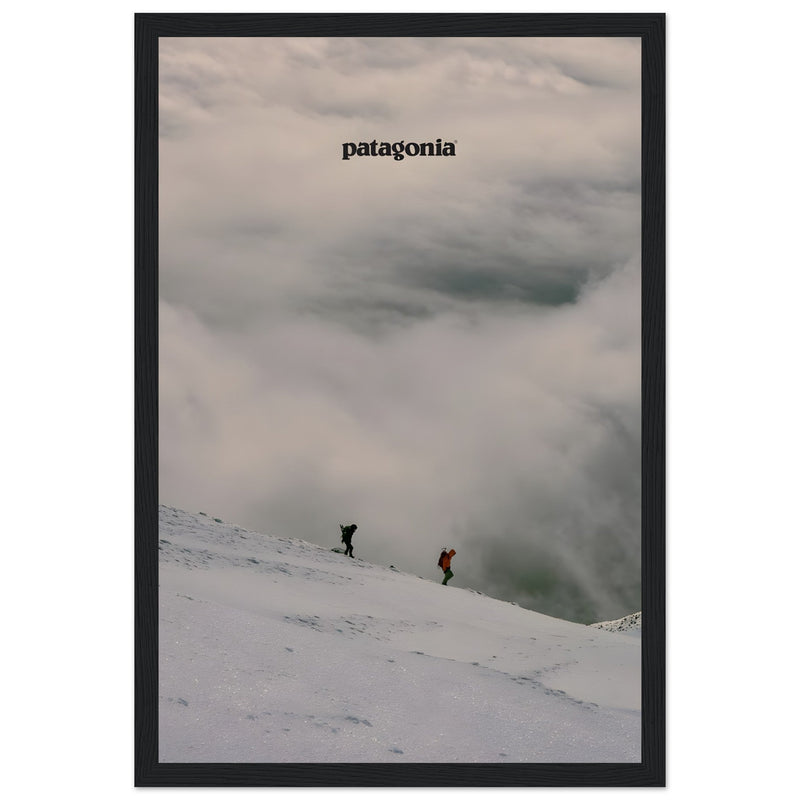 Patagonia Mountain Toppers Vintage Poster Ad