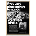 Rolex Explorer Everest Vintage Poster Ad