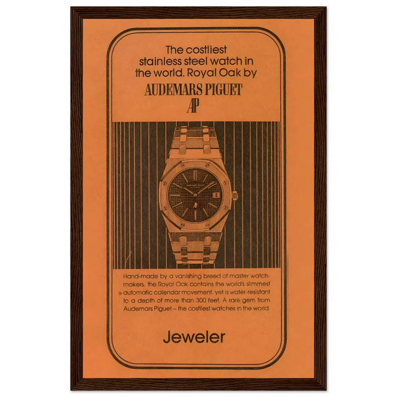 Audemars Piguet Royal Oak Vintage Poster Ad