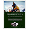 Rolex Oyster Perpetual Explorer Vintage Poster Ad