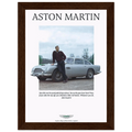 Aston Martin Vintage Poster Ad - 1964 James Bond Goldfinger