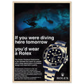 Rolex Oyster Perpetual Vintage Poster - Premium Matte