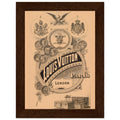 Louis Vuitton London Paris Vintage Poster Ad
