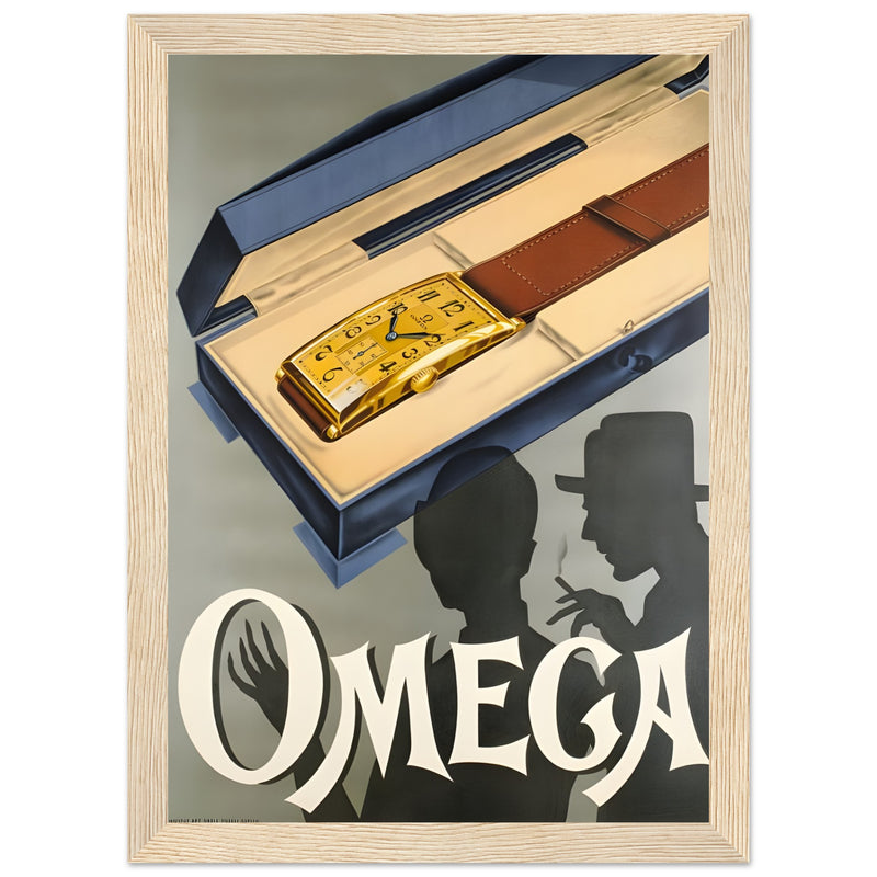 Omega Vintage Poster Ad