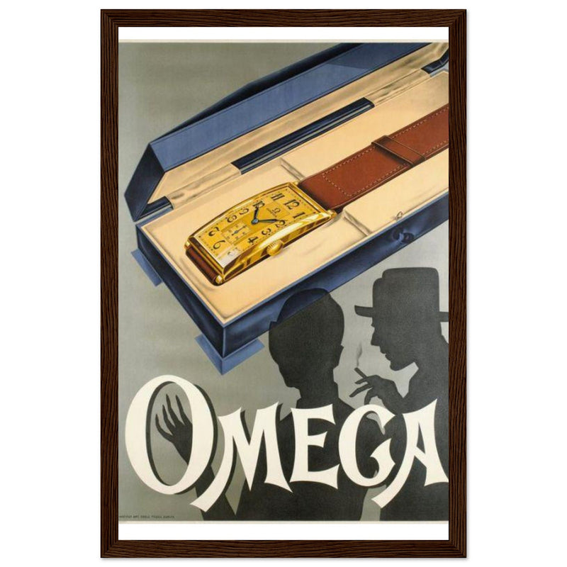Omega Vintage Poster Ad