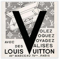 Louis Vuitton Nice, Paris Vintage Poster Ad